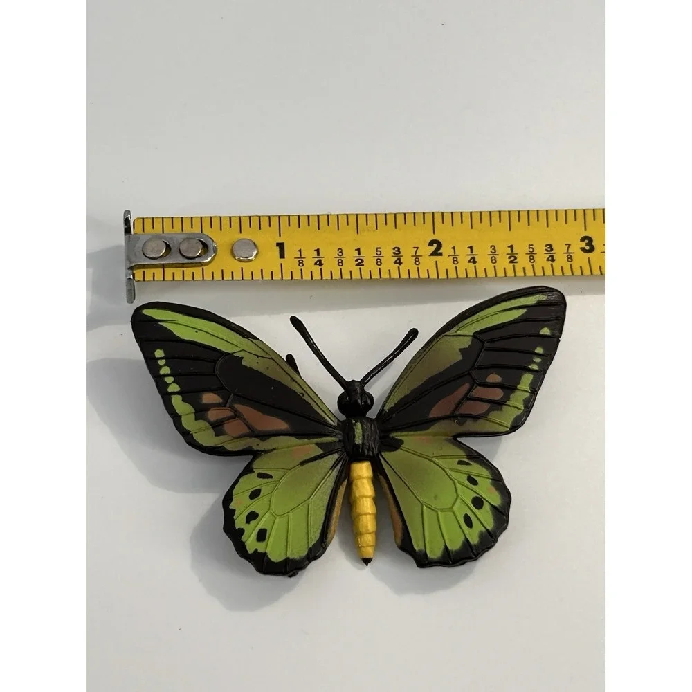 Vintage Ornithoptera Priamus(Green Birdwing) Butterfly PVC Collectible Figure